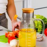 روغن ریز پیرکس درب بامبو خارجی مادام کوکو
