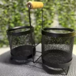 جاقاشقی دوقلو دسته چوبی