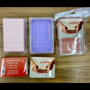 ظرف گوشت فریزری کف سیلیکونی آسان جدا شونده بزرگ