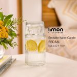 پارچ و لیوان 2 پارچه لیمون مدل شب